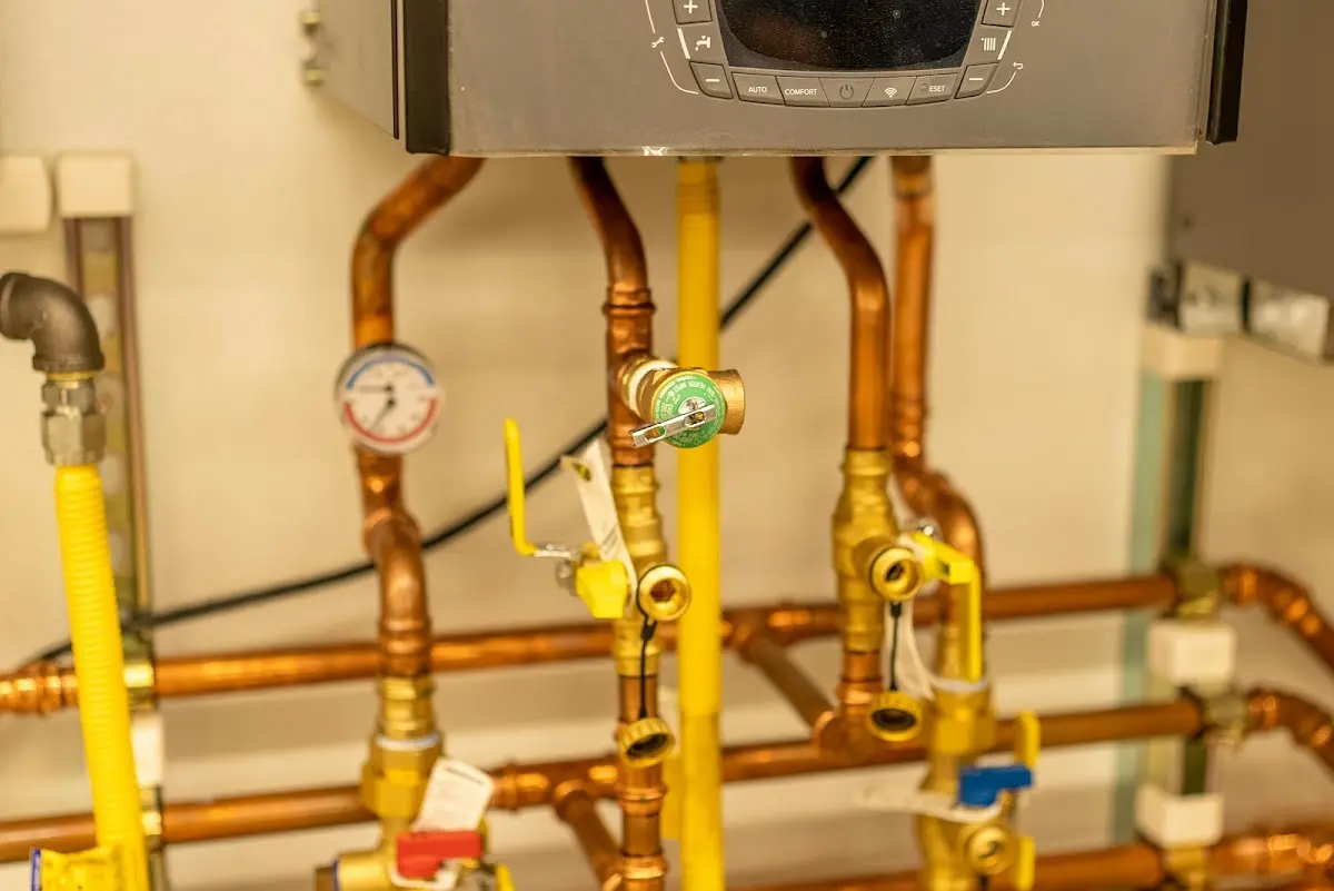 Licensed technician providing Backflow Prevention for a homeowner in Doffing